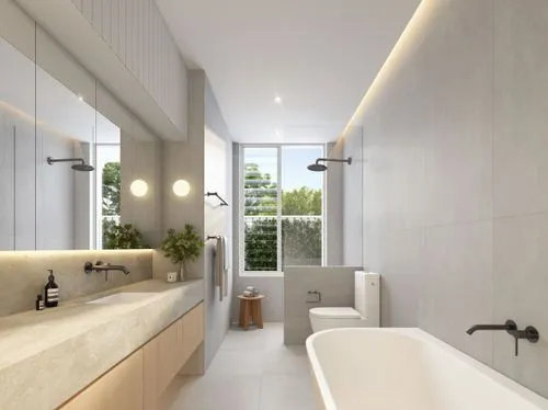 Orange Ave Bathroom View